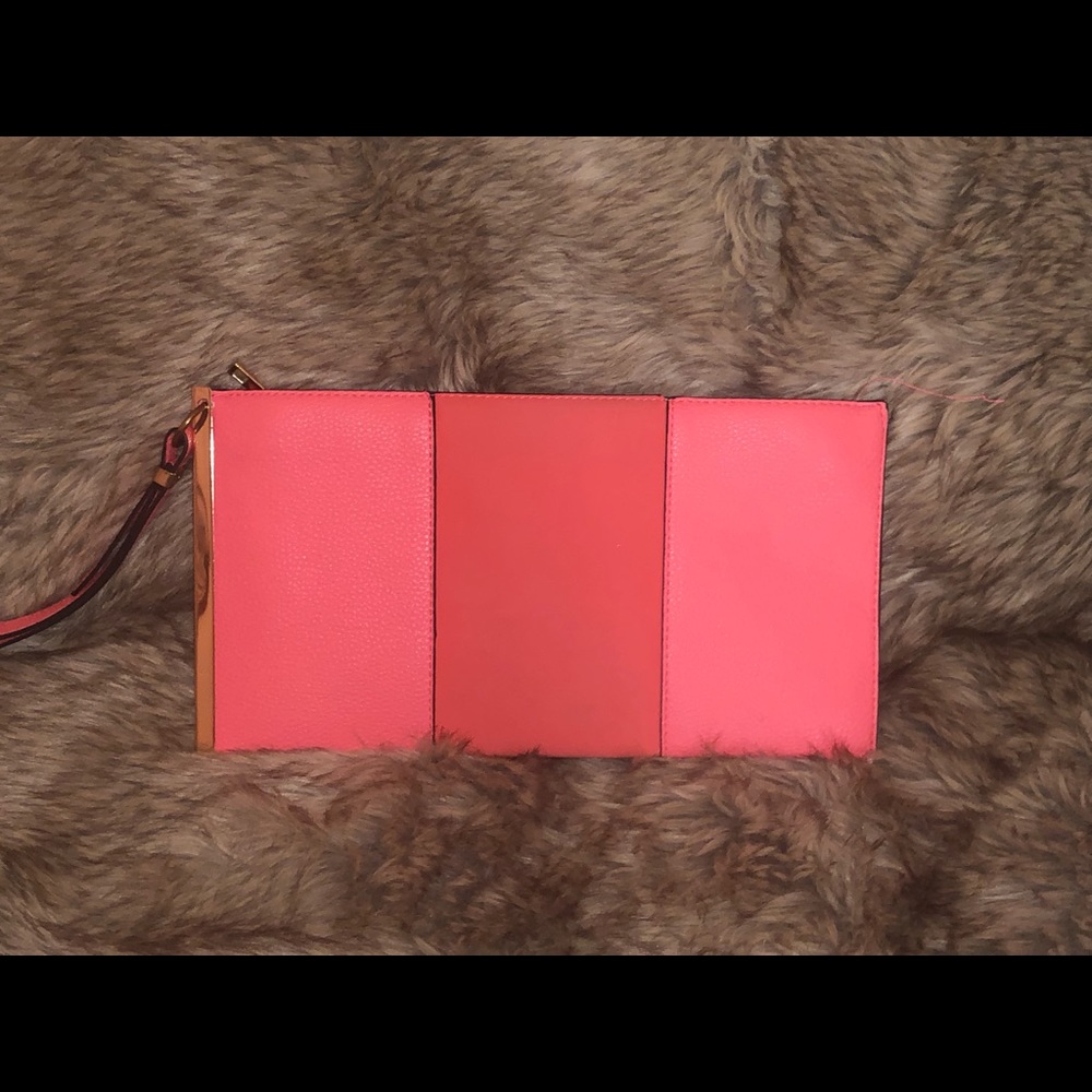 Pink clutch